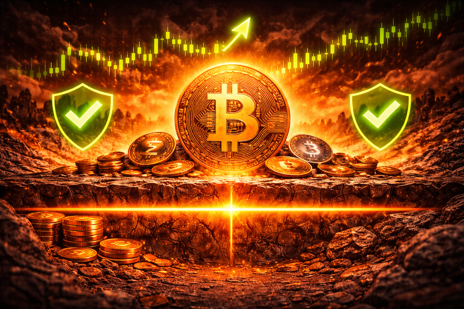 Криптовалютный рынок стабилизируется: Bitcoin держится выше ключевой отметки