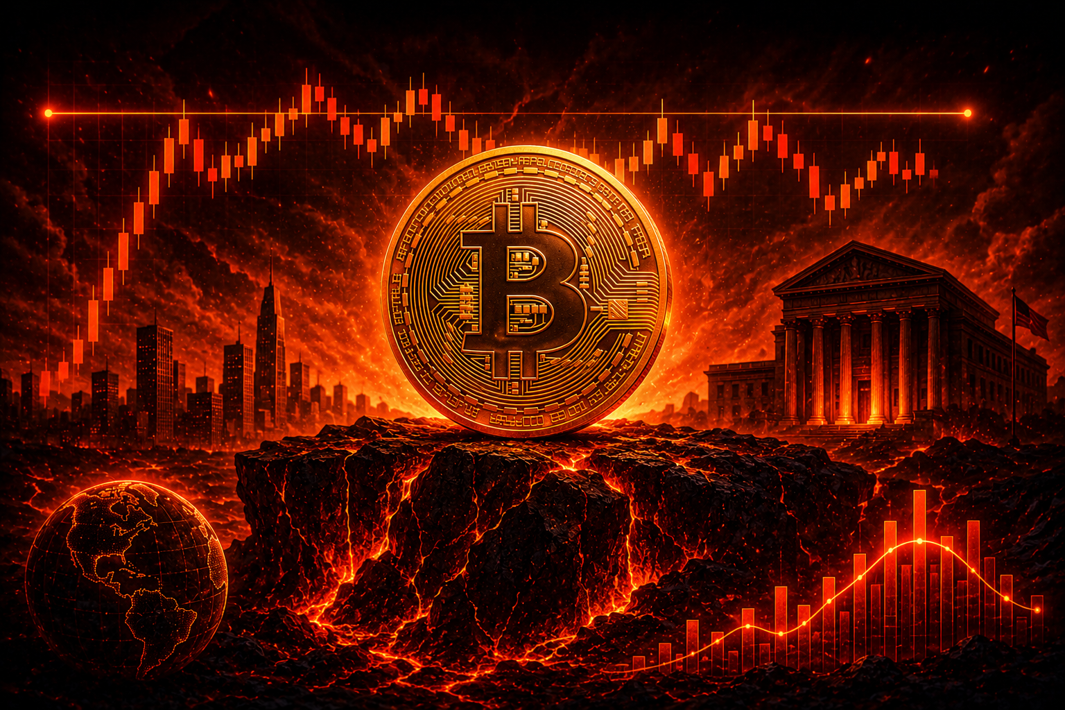 Bitcoin консолидируется у $70 000: рынок ждет сигналов от экономики